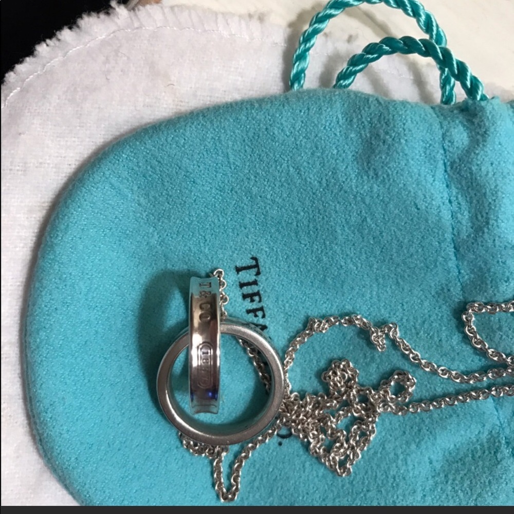 Tiffany & Co interlocking rings pendant